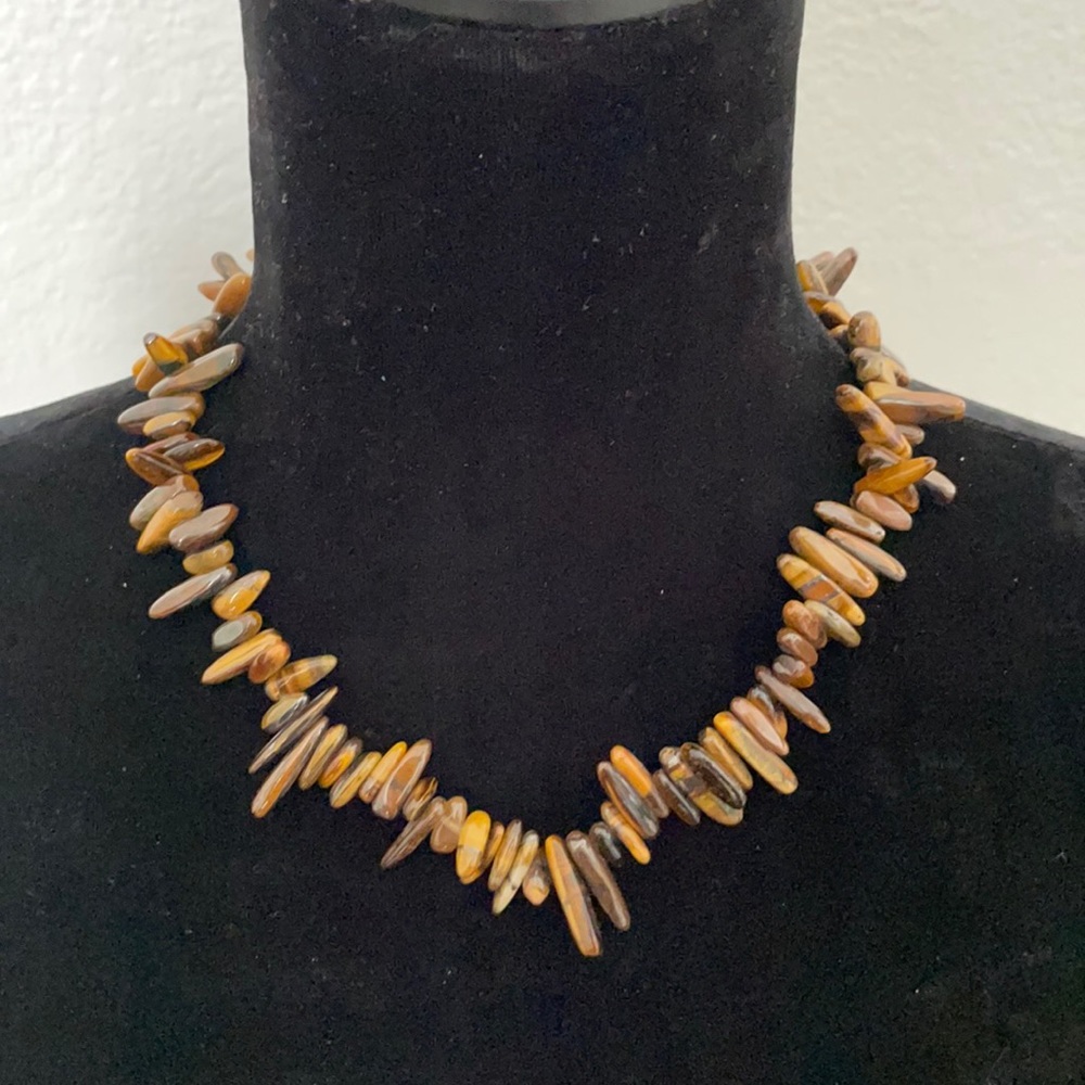 Polished Stone Necklace